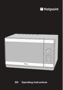 Manual Hotpoint MWH 2321 B UK Microwave