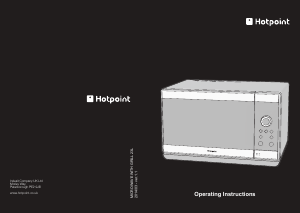 Manual Hotpoint MWH 2322 X UK Microwave