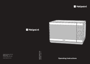 Manual Hotpoint MWH 2021 B UK Microwave