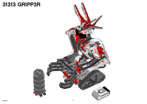 Brugsanvisning Lego set 31313 Mindstorms Gripp3r