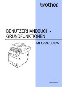 Bedienungsanleitung Brother MFC-9970CDW Multifunktionsdrucker