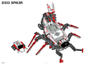 Manual de uso Lego set 31313 Mindstorms Spik3r