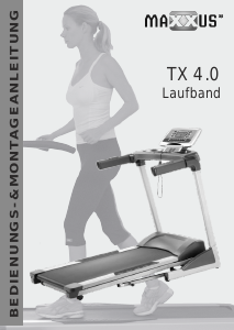 Bedienungsanleitung Maxxus TX 4.0 Laufband