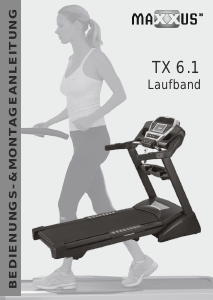 Bedienungsanleitung Maxxus TX 6.1 Laufband