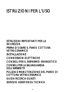 Manuale Ignis AKL 701 NE Piano cottura