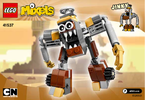 Manuál Lego set 41537 Mixels Jinky