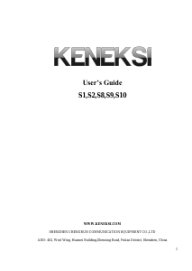 Посібник Keneksi S2 Мобільний телефон