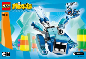 Manual de uso Lego set 41541 Mixels Snoof