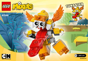 Hướng dẫn sử dụng Lego set 41544 Mixels Tungster