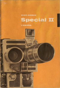 Handleiding Kodak Special II Camcorder