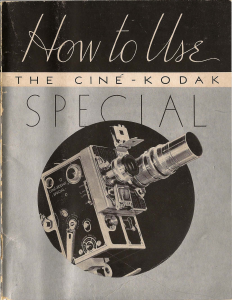 Handleiding Kodak Special Camcorder