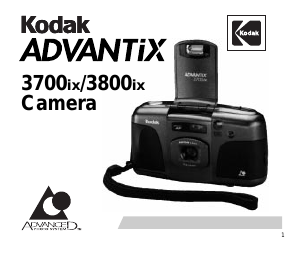 Handleiding Kodak Advantix 3800ix Camera