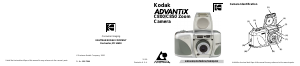 Mode d’emploi Kodak Advantix C850 Camera