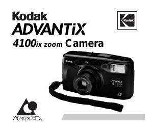 Handleiding Kodak Advantix 4100ix Camera