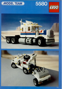 Handleiding Lego set 5580 Model Team Truck