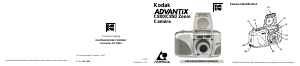 Manual de uso Kodak Advantix C800 Cámara