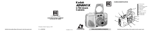 Manual Kodak Advantix C750 Camera