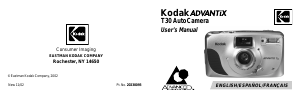 Manual de uso Kodak Advantix T30 Cámara