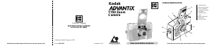 Mode d’emploi Kodak Advantix T700 Camera