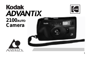 Handleiding Kodak Advantix 2100 Camera