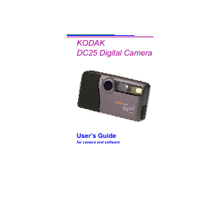 Manual Kodak DC25 Digital Digital Camera