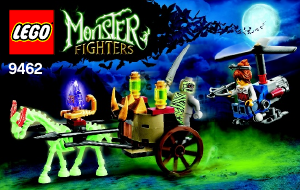 Bedienungsanleitung Lego set 9462 Monster Fighters Mumienkutsche