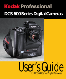 Handleiding Kodak DCS600 Digitale camera