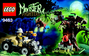 Manual de uso Lego set 9463 Monster Fighters El hombre lobo