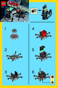 Manual de uso Lego set 30281 Movie Batalla micro manager