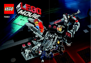 Käyttöohje Lego set 70801 Movie Sulatushuone