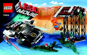 Brugsanvisning Lego set 70802 Movie Betjent Grums jagt