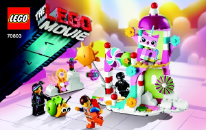 Brugsanvisning Lego set 70803 Movie Tågetossepalads