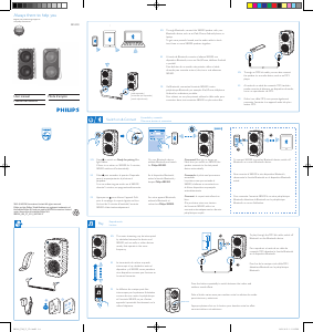 Mode d’emploi Philips SB5200B Haut-parleur