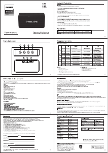Manual Philips BT64B Speaker