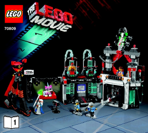 Bedienungsanleitung Lego set 70809 Movie Lord Business' Hauptzentrale