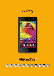 Manual de uso Primux Tech Delta 4 Teléfono móvil