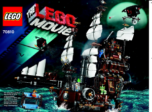 Käyttöohje Lego set 70810 Movie Metalliparran merilehmä