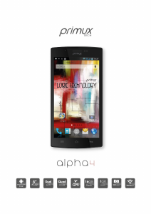 Manual de uso Primux Tech Alpha 4 Teléfono móvil