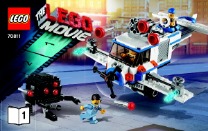 Brugsanvisning Lego set 70811 Movie Den flyvende skyller