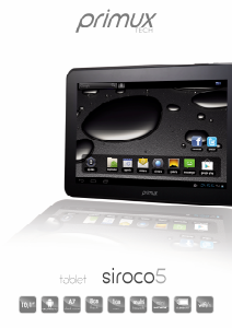 Handleiding Primux Tech Siroco 5 Tablet