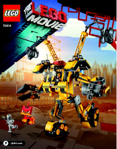 Manuale Lego set 70814 Movie Construct-o-mech di Emmet