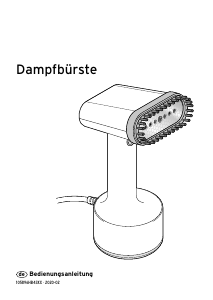 Bedienungsanleitung Tchibo 393 608 Dampfbürste