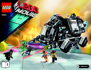 Bedienungsanleitung Lego set 70815 Movie Super Secret Police Dropship