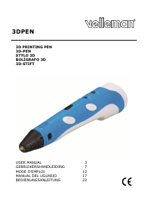 Manual Velleman 3DPEN 3D Pen