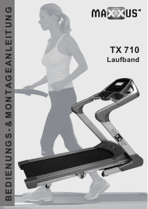 Bedienungsanleitung Maxxus TX 710 Laufband