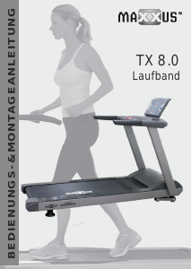 Bedienungsanleitung Maxxus TX 8.0 Laufband