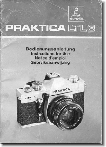 Bedienungsanleitung Praktica LTL 3 Kamera