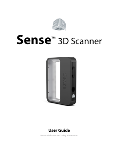 Manual 3D Systems Sense 3D Scanner