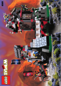 Handleiding Lego set 6089 Ninja Shogun's brug
