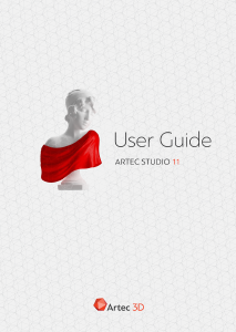 Handleiding Artec 3D Artec Studio 11